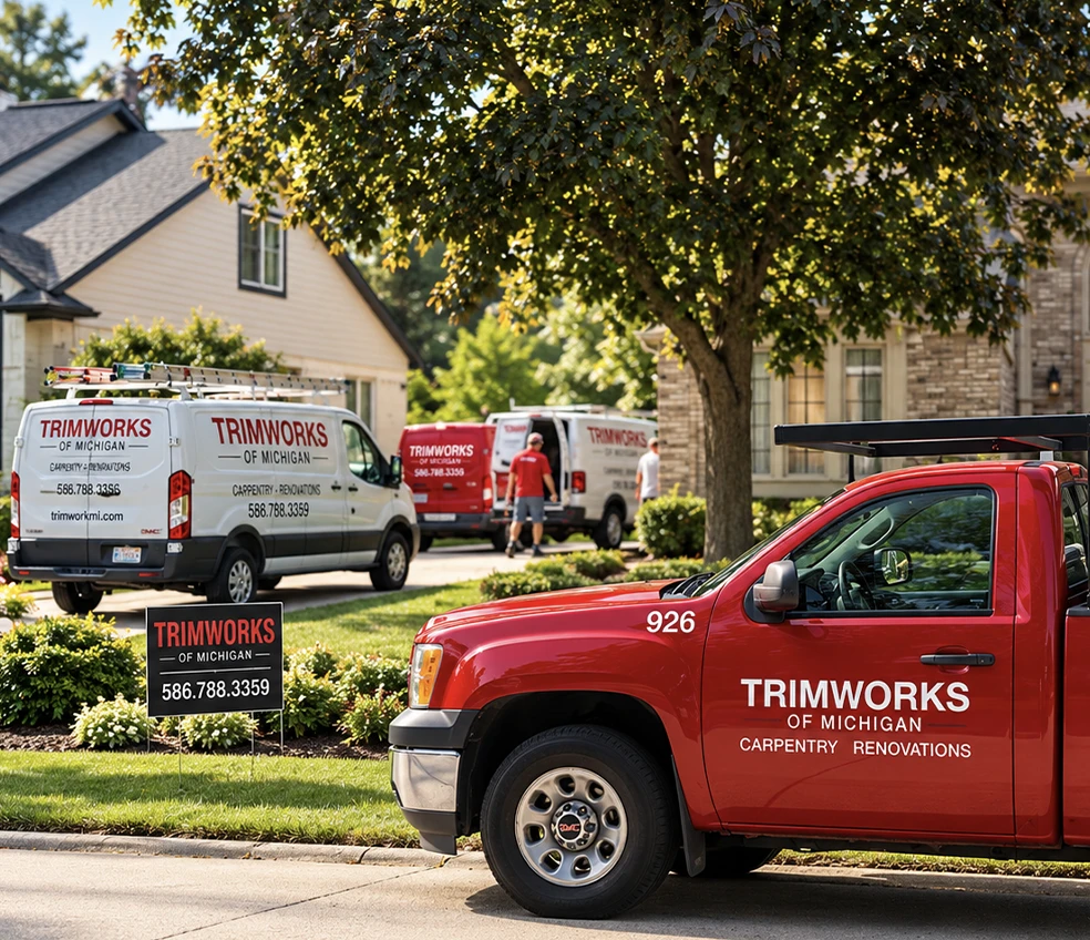 TRIMWORKS commercial construction project detail